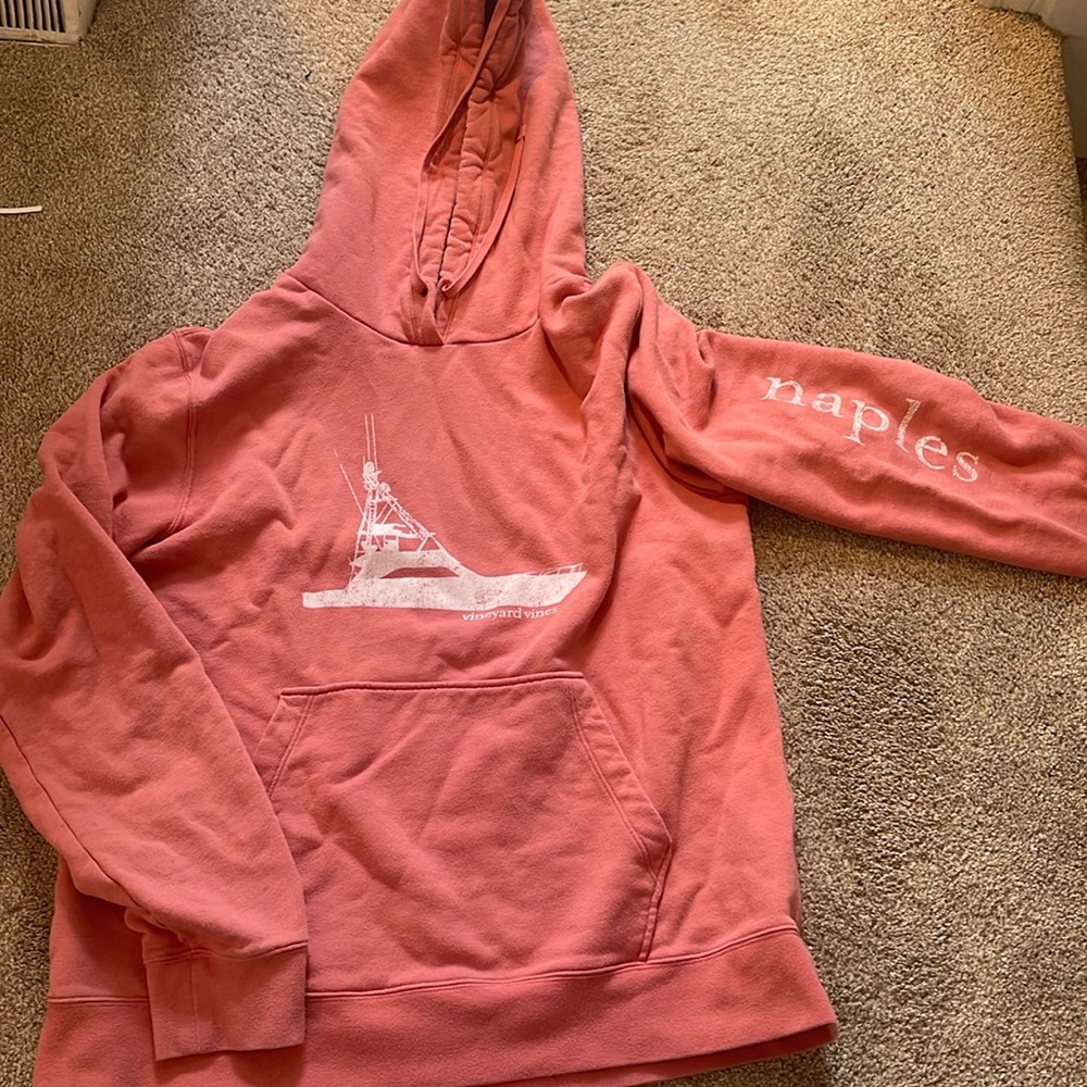 Vineyard Vines (Naples on sleeve)hoodie